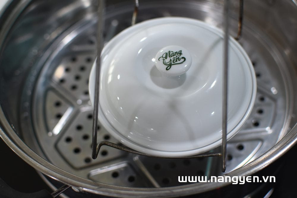 Thố sứ dùng để (hấp) chưng cách thủy - Dụng chưng yến phổ biến Thố sứ dùng để (hấp) chưng cách thủy - Dụng chưng yến phổ biến
