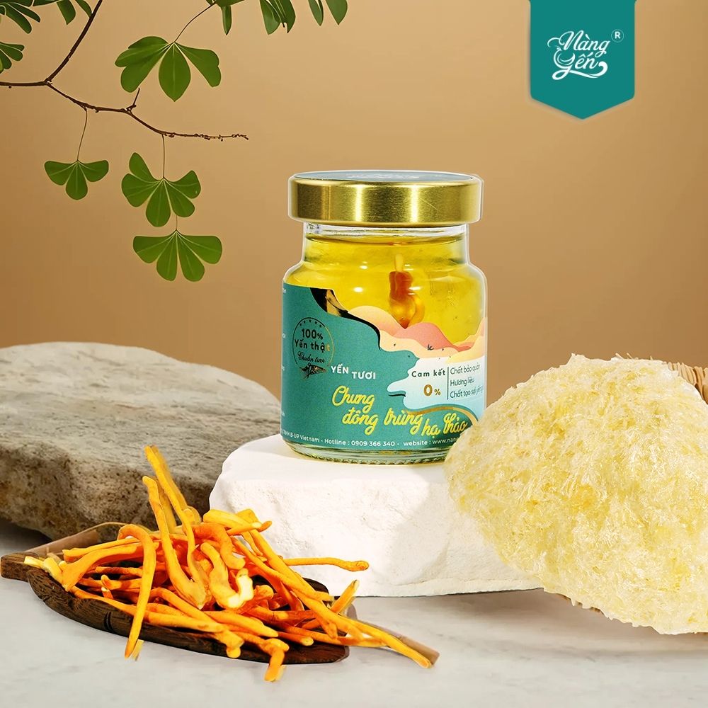 Yến tươi chưng đông trùng hạ thảo Nàng Yến cải thiện sức khỏe, bổ trợ khí huyết cho nam giới - Bài viết: Bí quyết giữ lửa hạnh phúc nhờ yến sào cho nam giới