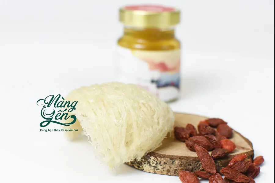 Nguyên liệu Yến chưng kỷ tử - Nàng Yến Nguyên liệu Yến chưng kỷ tử - Nàng Yến