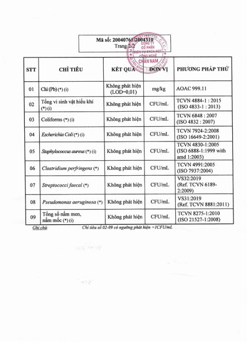 An toàn vi sinh cho Yến chưng kỷ tử An toàn vi sinh cho Yến chưng kỷ tử