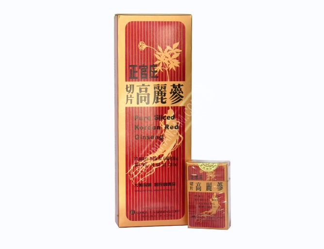 Hồng sâm khô thái lát Hàn Quốc