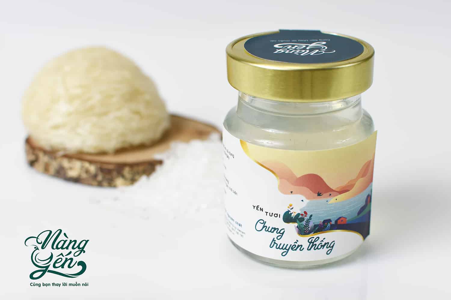 Yến chưng tươi vị truyền thống - Thương hiệu Nàng Yến