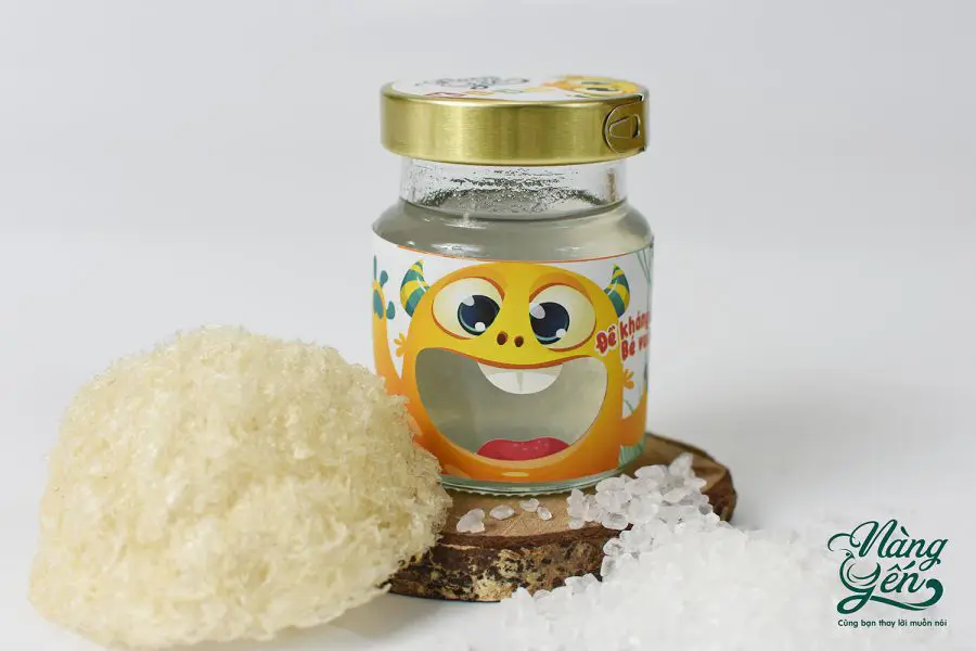 Yến trẻ em chưng đường phèn