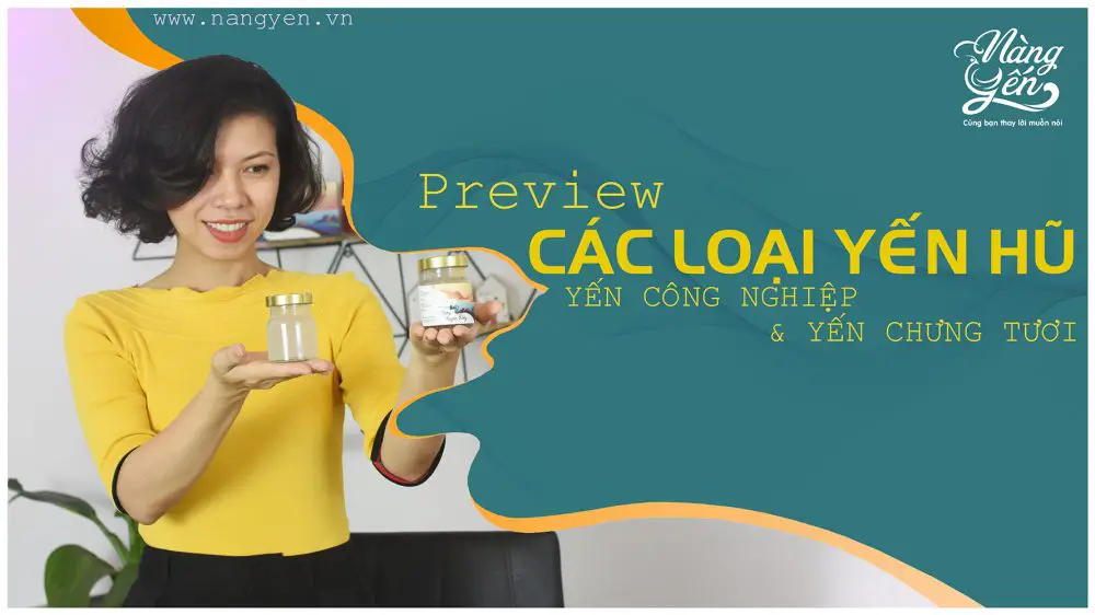 So sánh Yến chưng Sẵn công nghiệp và yến Chưng sẵn nàng yến